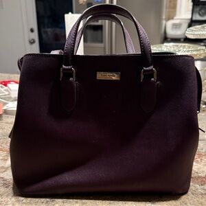 Kate Spade Deep Purple Satchel